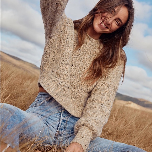 SOLD Christy Dawn The Frannie Sweater Oatcake - Picture 2 of 8